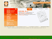 Tablet Screenshot of omsasrl.com